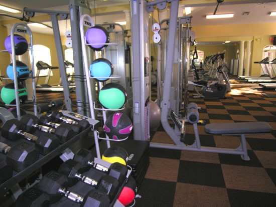 Champion Lake Different Weights and Weight Machines to Workout WIth